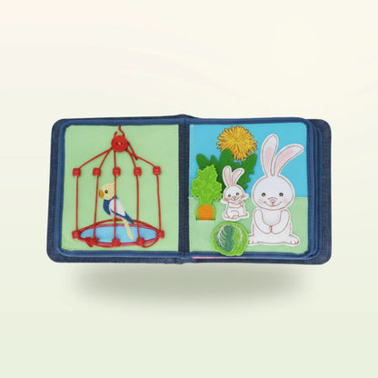 My First Book Montessori Quiet Book - Pet Friends