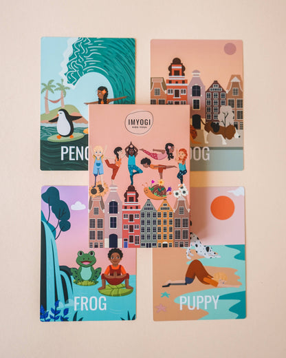 IMYOGI Yoga Kaarten - Kinderen Cadeau