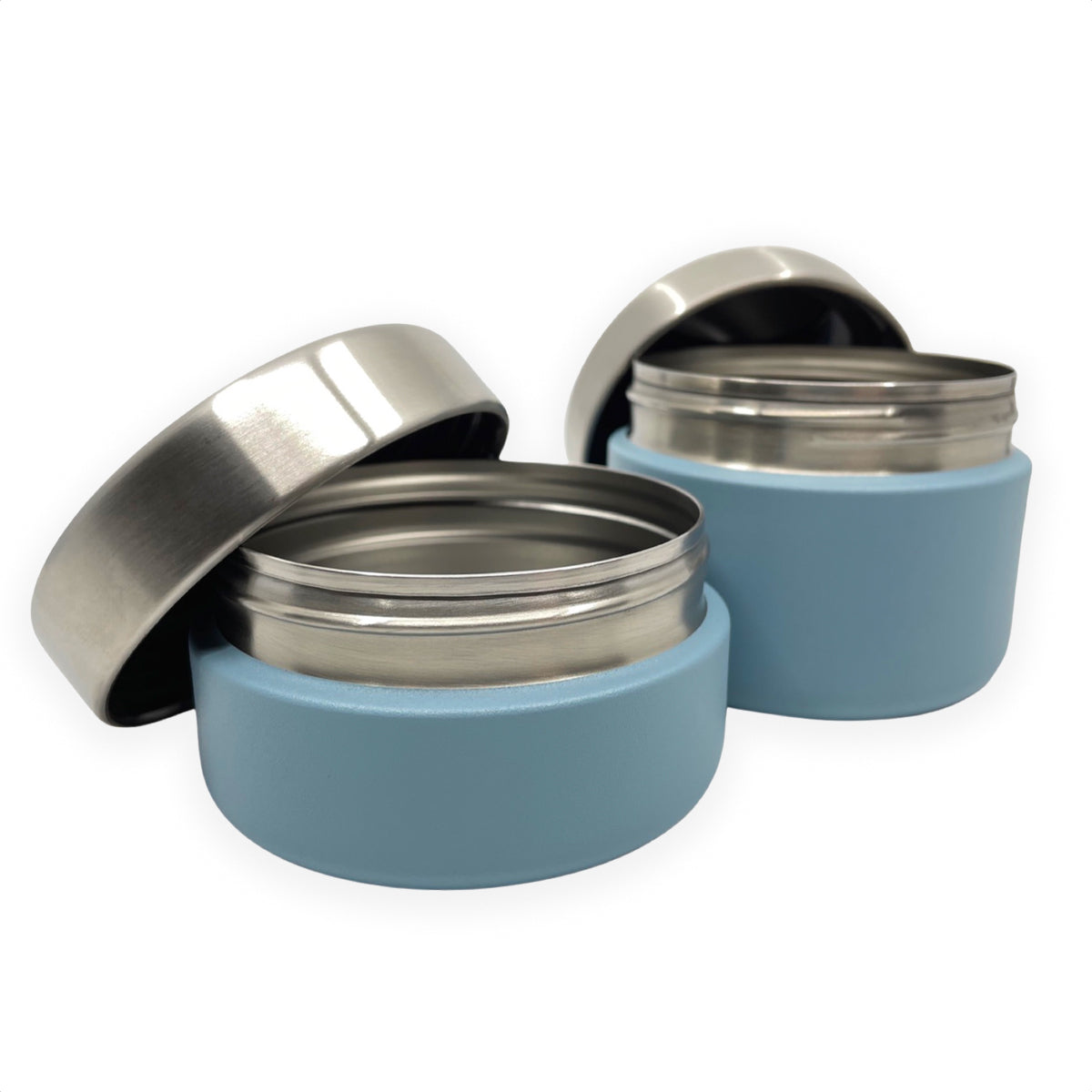 Stainless steel foodjar set 280/420ml Blue