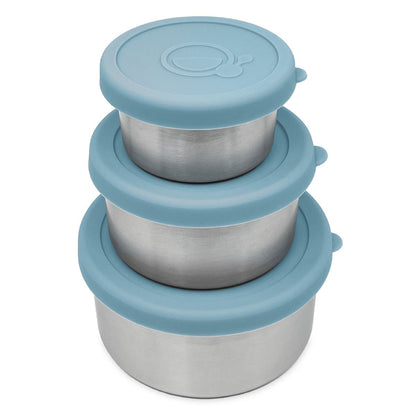 Stainless steel food jar set 3110/220/400ml