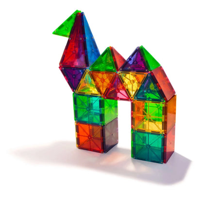 MAGNA-TILES® Clear Colors 100 Piece Set