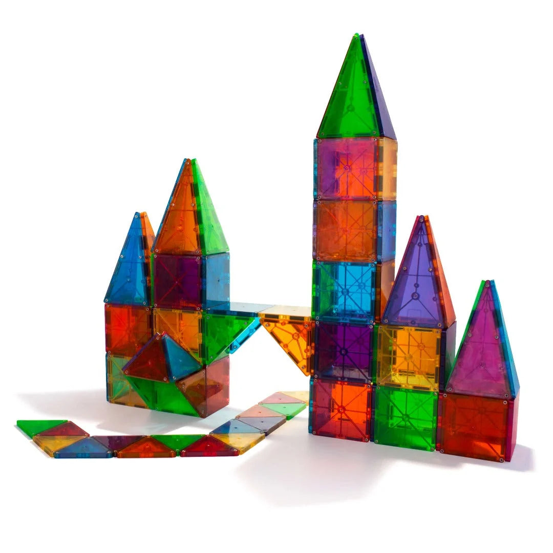 MAGNA-TILES® Clear Colors 100 Piece Set