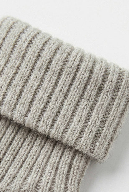 Wollen babysokjes - knoflook