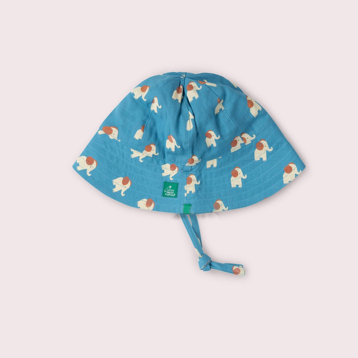 Chapeau de soleil réversible Blue Elephants