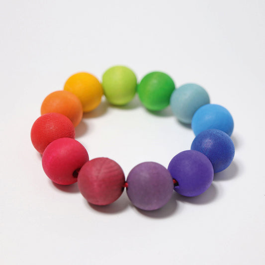 Rainbow Beads Ring