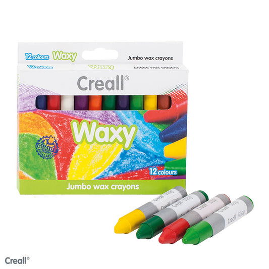 Waxy Crayons 12 pieces multicolor