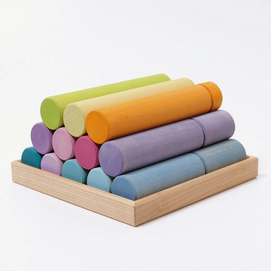 Grimm's Grote Bouwrollers Pastel