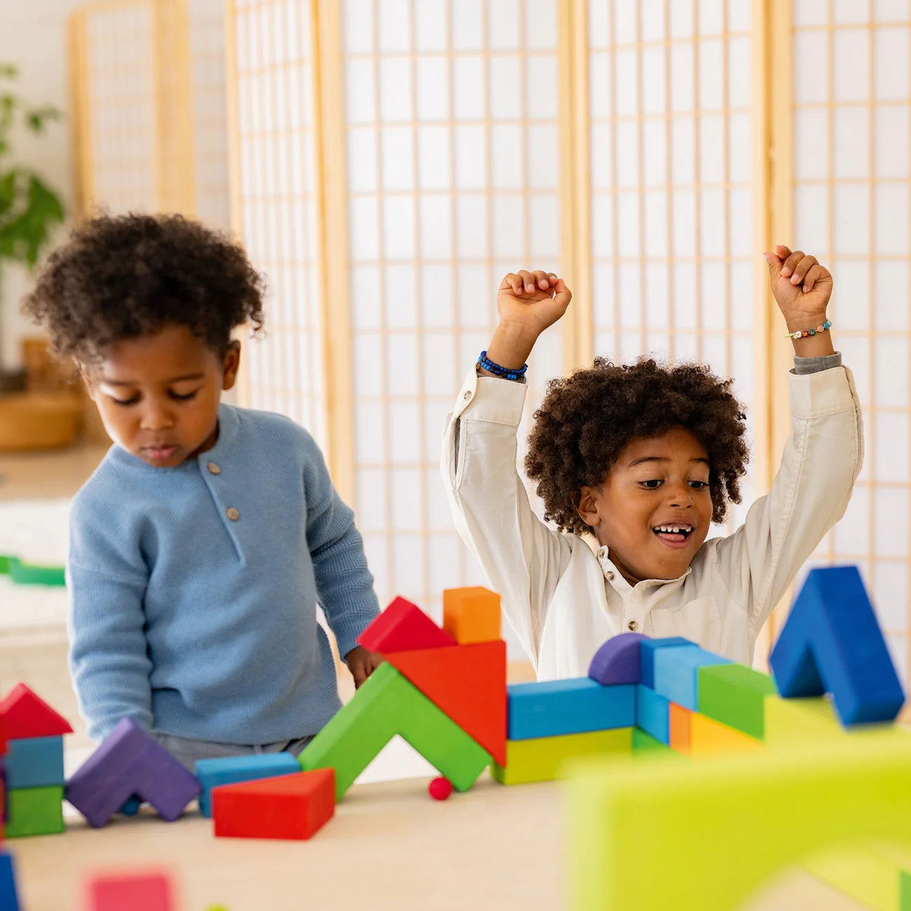 Basic Wooden Building Blocks
