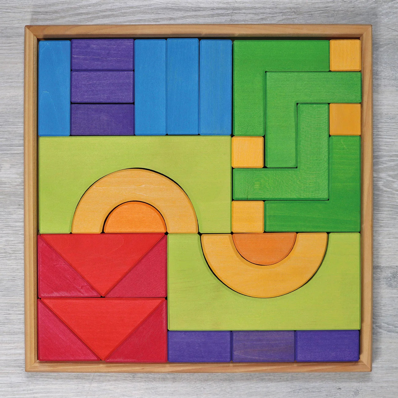 Basic Wooden Building Blocks