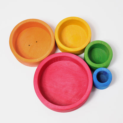 Red Set of Stacking Bowls