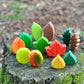 Sensory play stones - Leaves