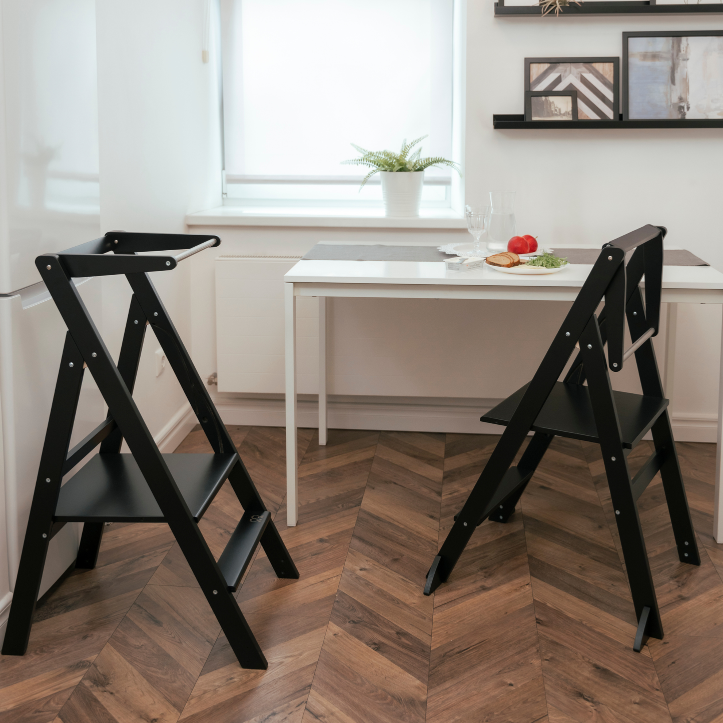 STEP'n'FOLD • Faltbarer Lernturm mit verstellbarer Höhe