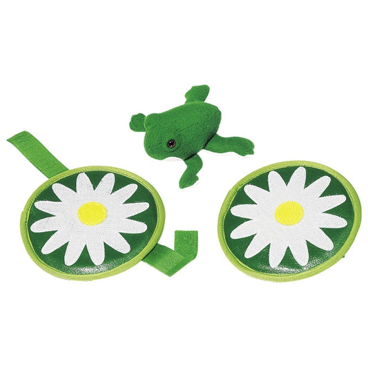 Frog - velcro catch game