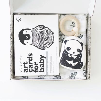 Little Naturalist Cadeauset - Zwart + Wit