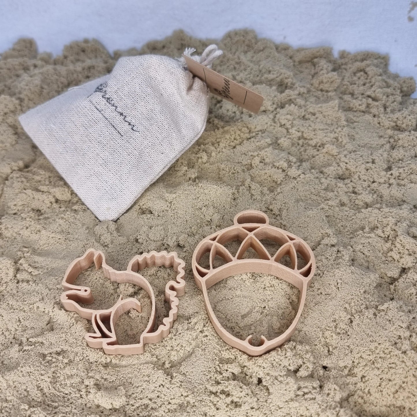 Playdough Cutters - Squirrel and Acorn