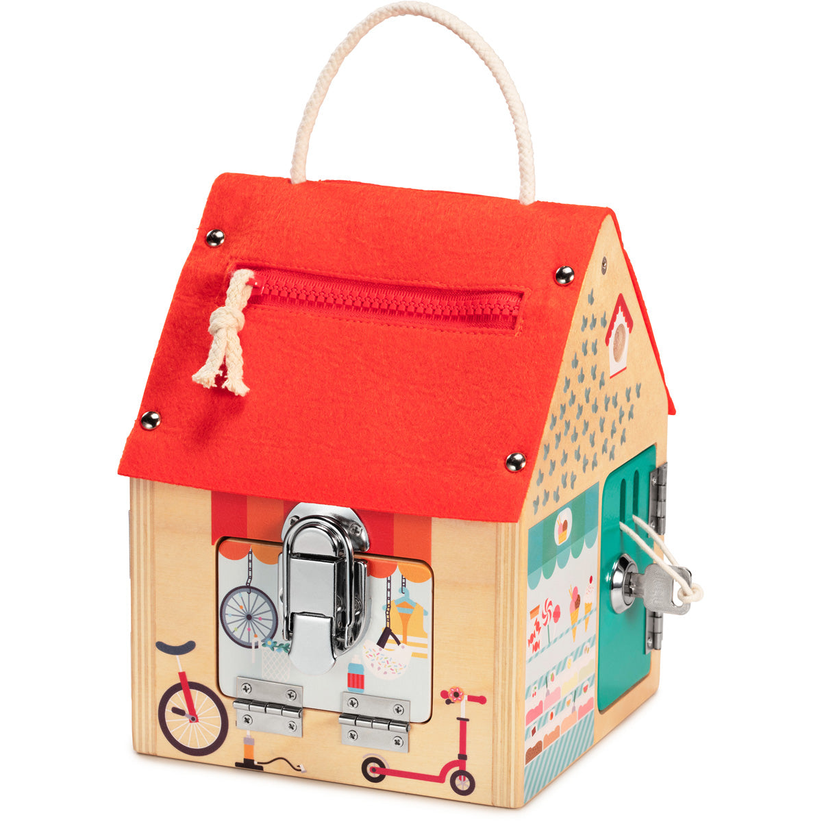 Learning House with Multiple Locks