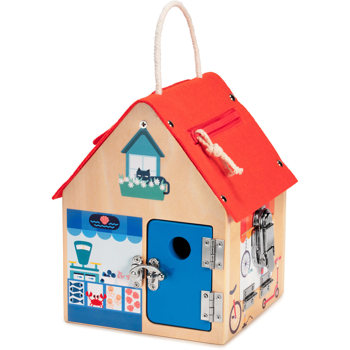 Learning House with Multiple Locks