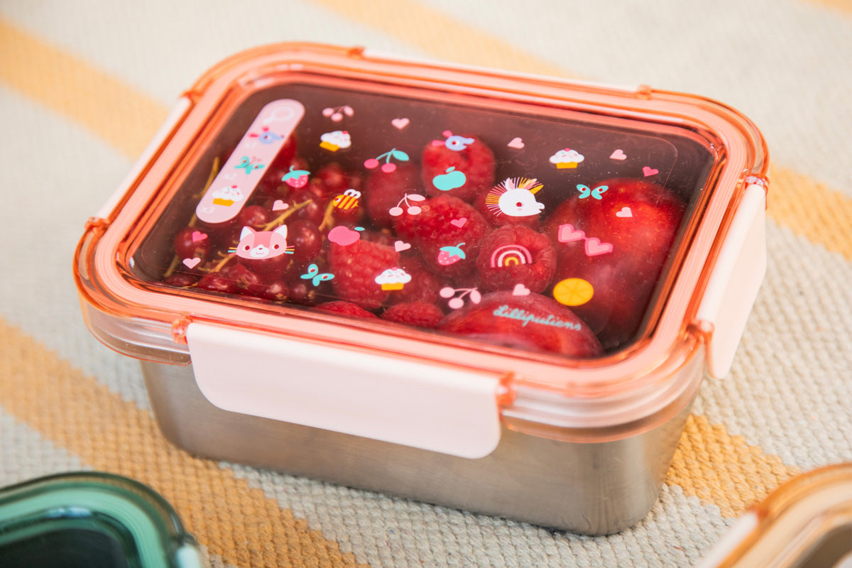 Lilliputiens Lunchbox with transparent lid