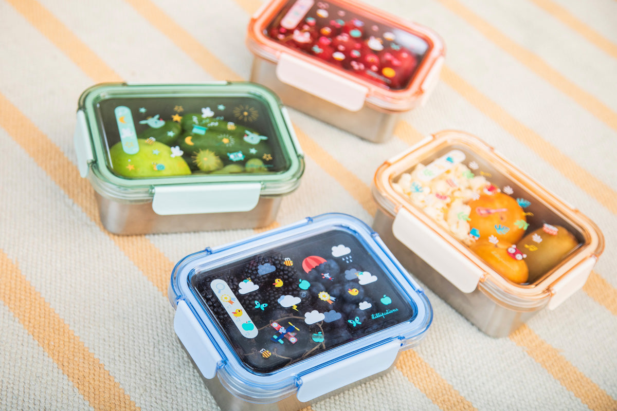 Lilliputiens Lunchbox with transparent lid