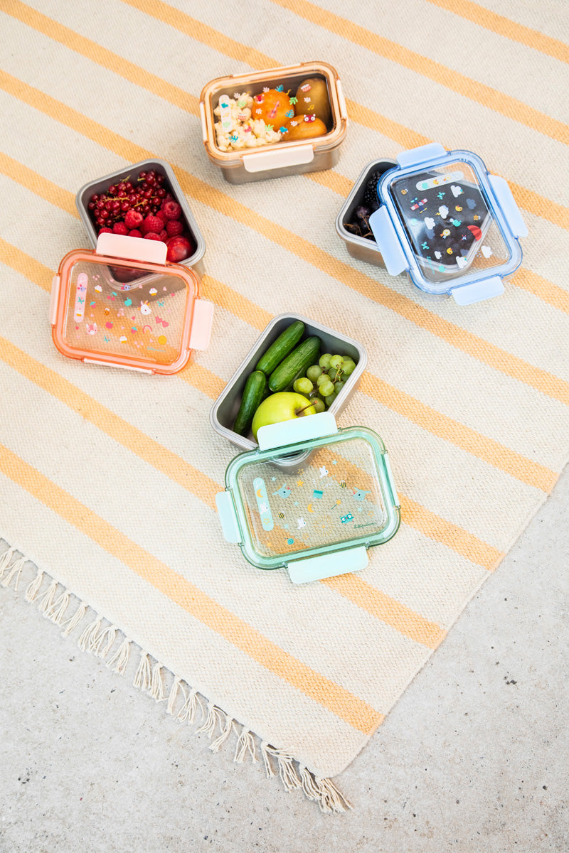 Lilliputiens Lunchbox with transparent lid