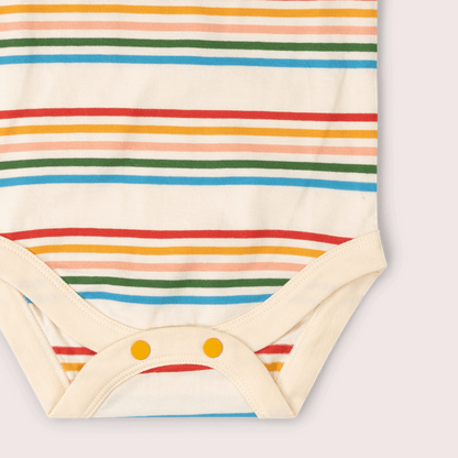 Lot de 2 bodies bébé bio Vintage Rainbows