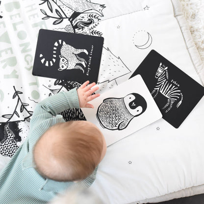 Little Naturalist Cadeauset - Zwart + Wit