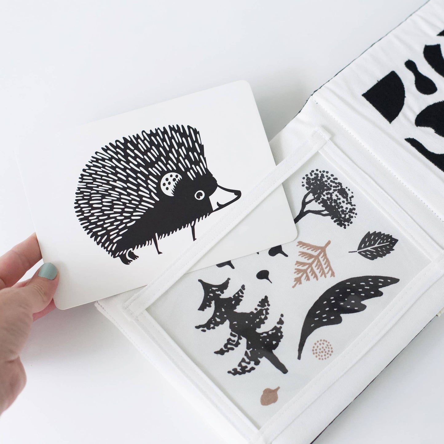 Baby tummy time-galerij met spiegel