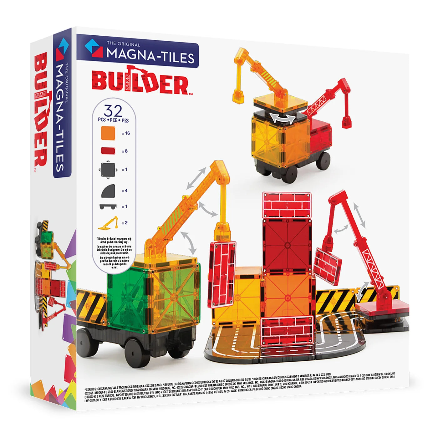 MAGNA-TILES® Builder 32 Piece Set