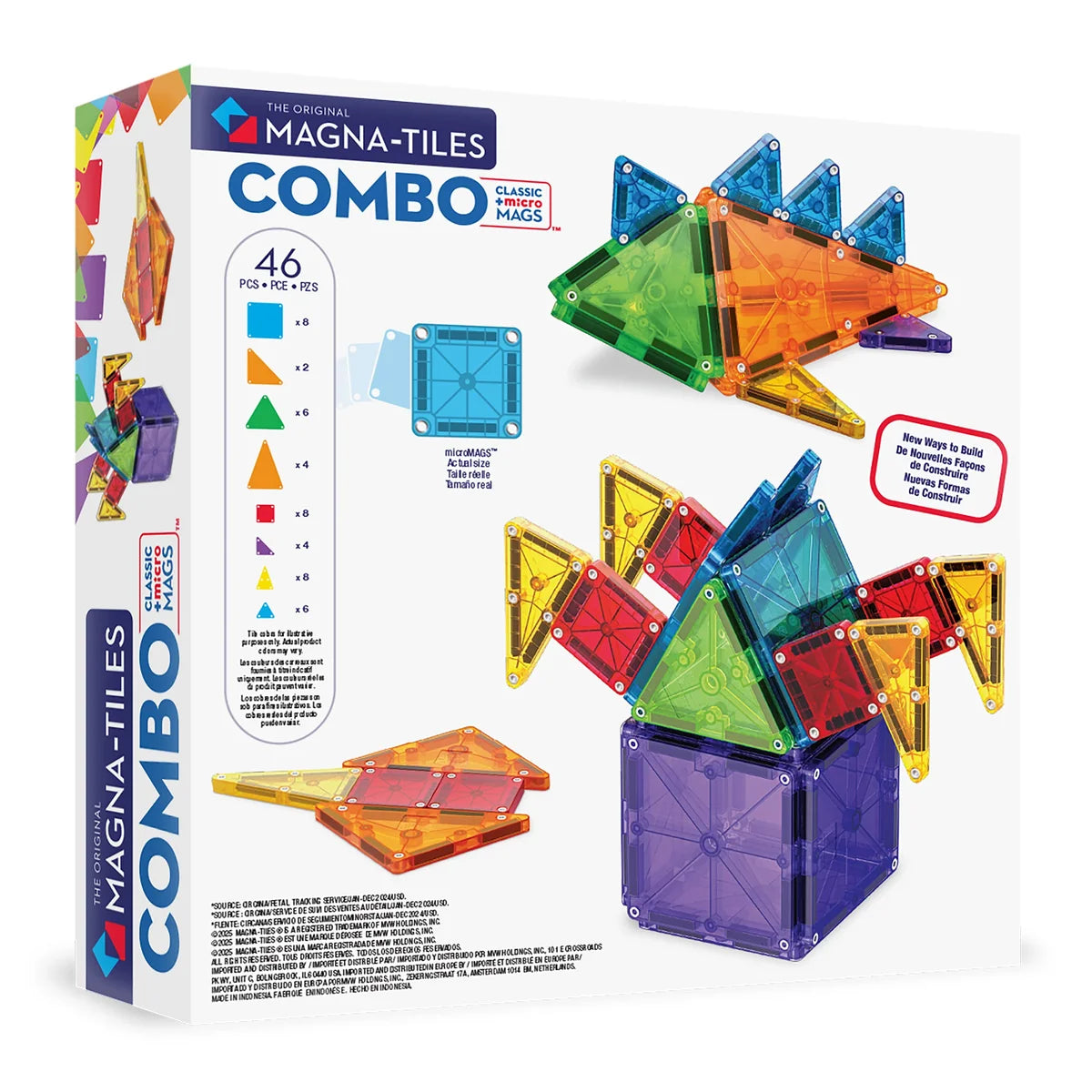 MAGNA-TILES® Combo 46 Piece Set