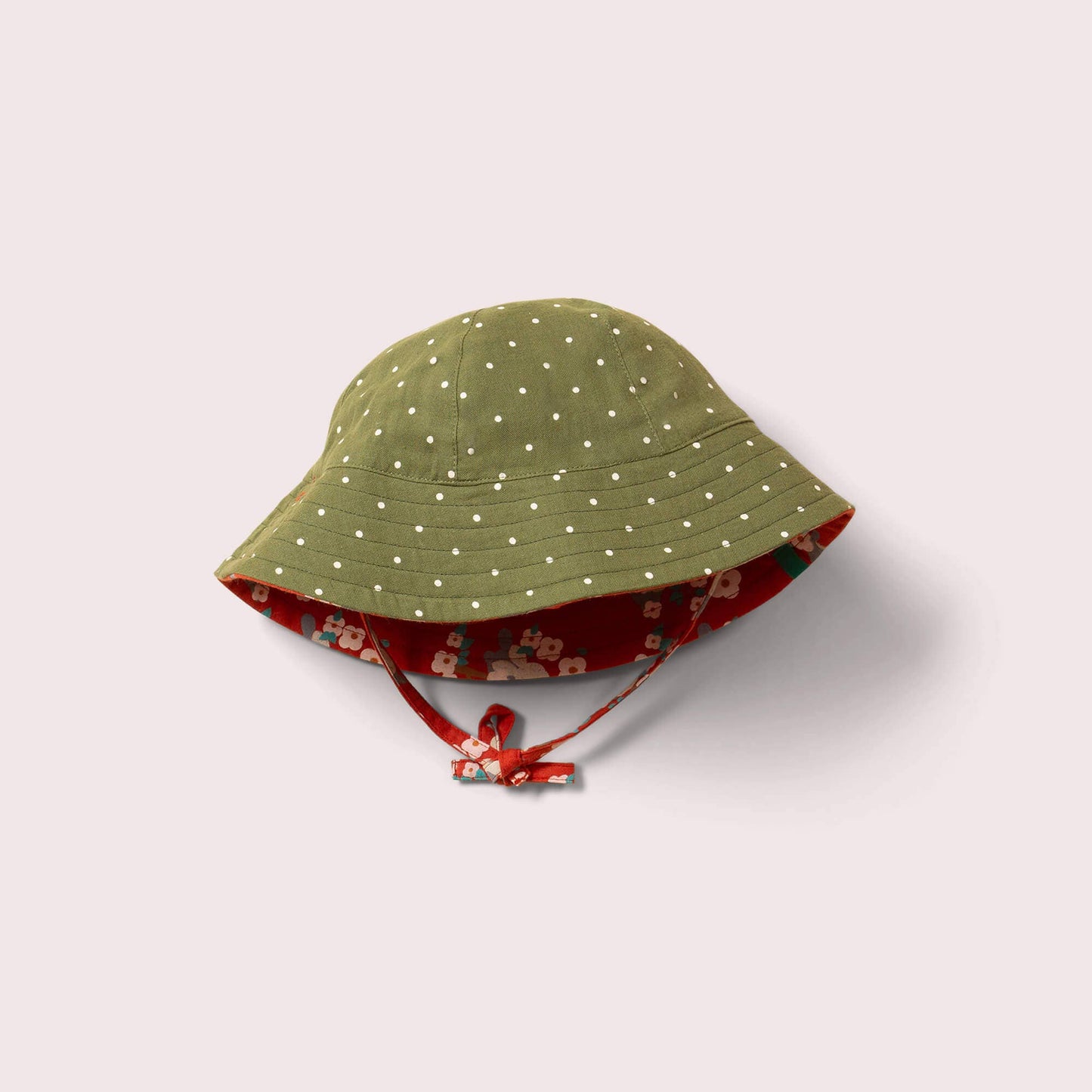 Petit chapeau de soleil réversible Lapins