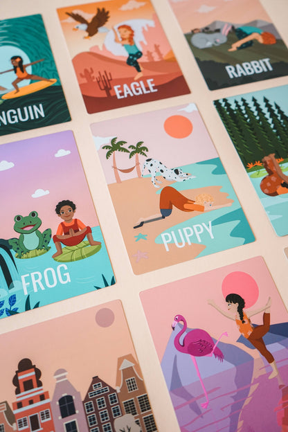IMYOGI Yoga Kaarten - Kinderen Cadeau