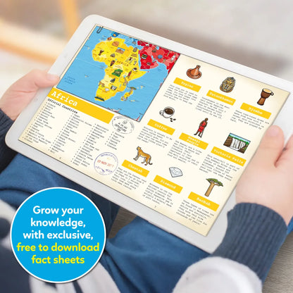 World Map Puzzle and Poster