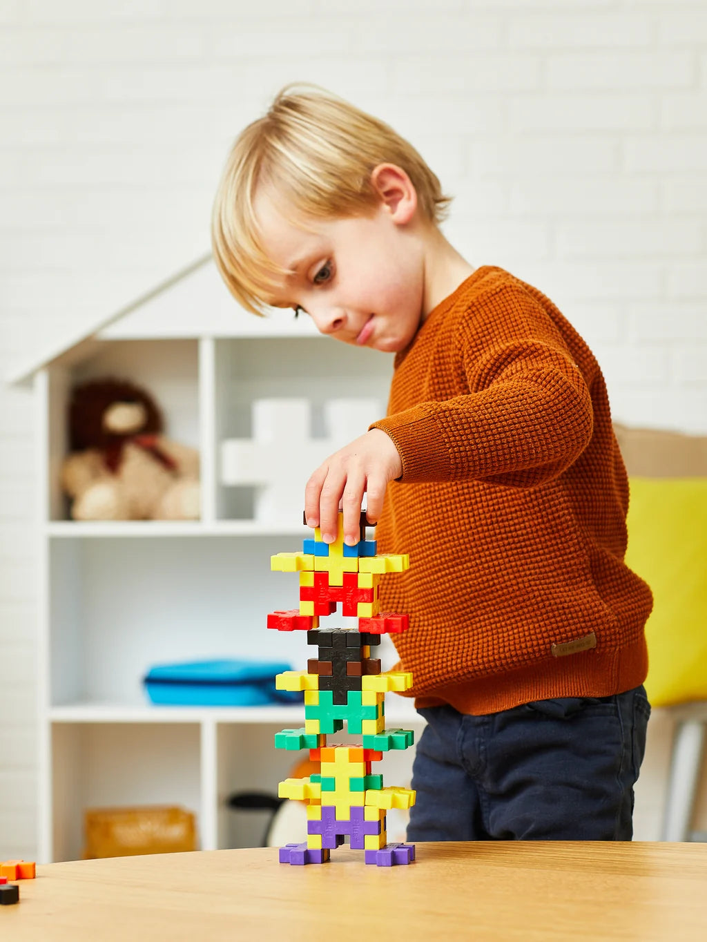 Plus-Plus BIG learn to build - 60 pcs