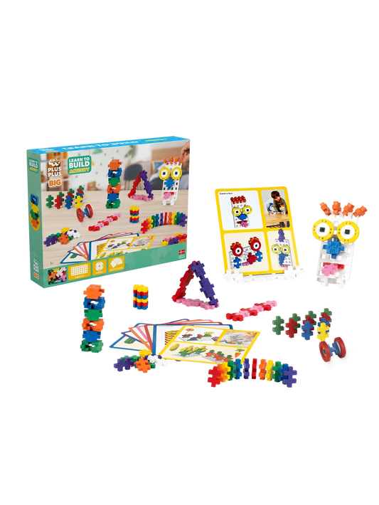 PLUS-PLUS BIG Apprendre à Construire - Coffret d’activités
