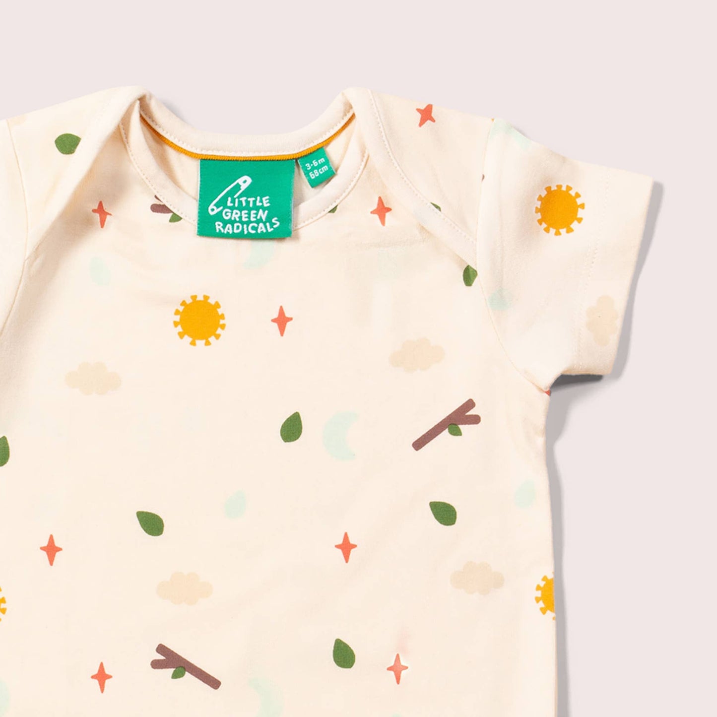 Ensemble de bodies bébé bio Adventure - Lot de 2
