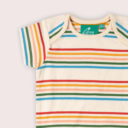 Lot de 2 bodies bébé bio Vintage Rainbows