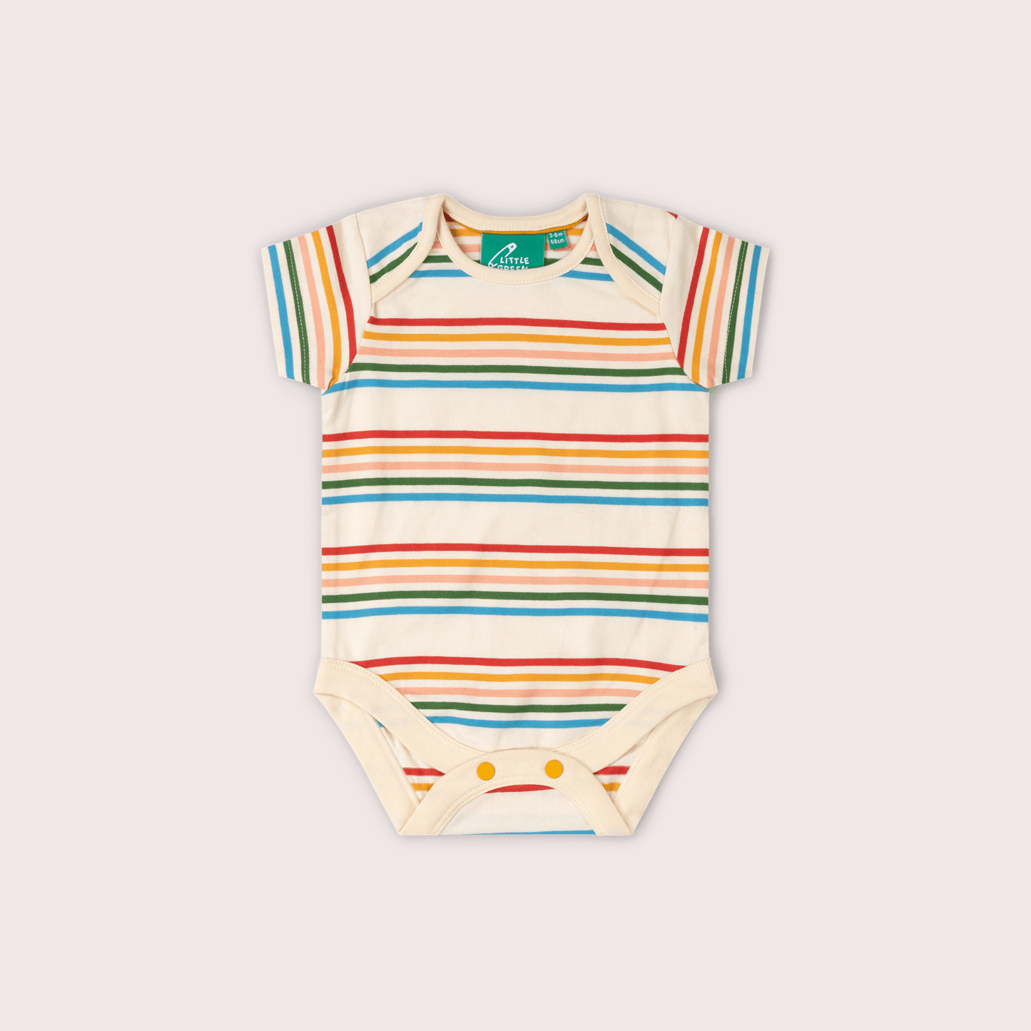 Lot de 2 bodies bébé bio Vintage Rainbows