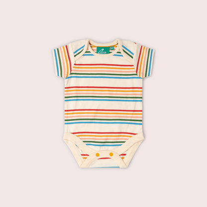 Lot de 2 bodies bébé bio Vintage Rainbows