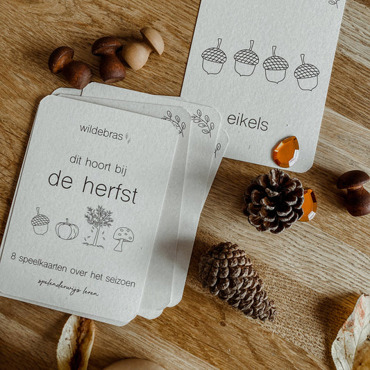 Cartes d’automne - apprendre la saison en s’amusant - Montesso