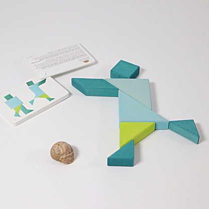 Wooden Tangram