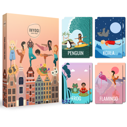 IMYOGI Yoga Kaarten - Kinderen Cadeau