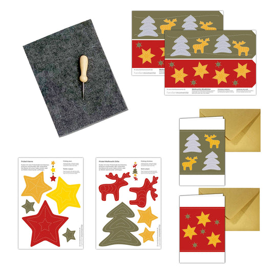 Knutselset Kerst Elken met Kaarten