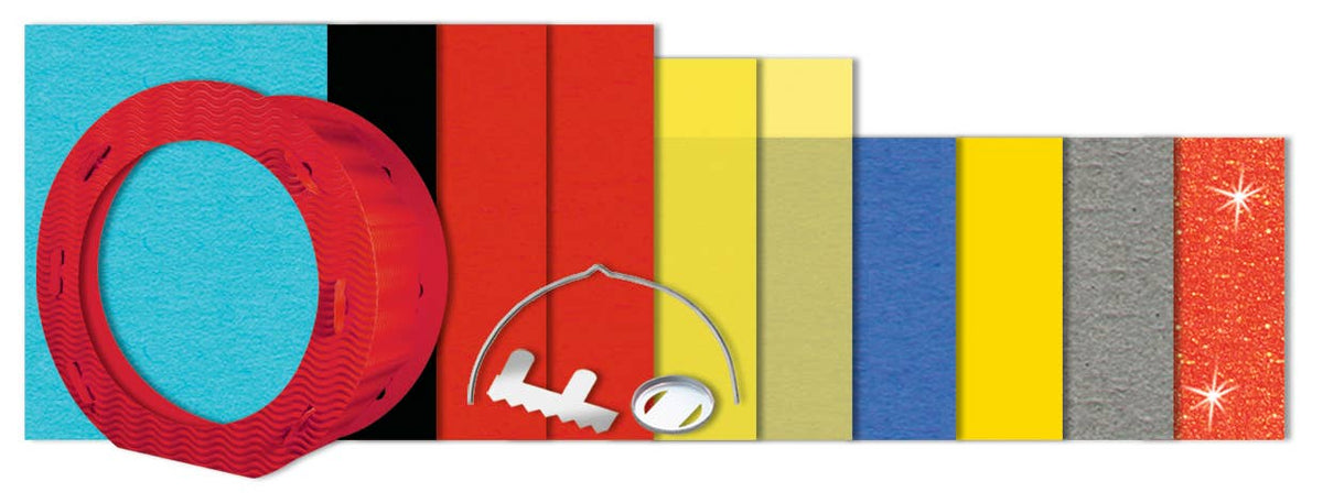 Kit de bricolage pour lanterne ronde « service d’incendie »