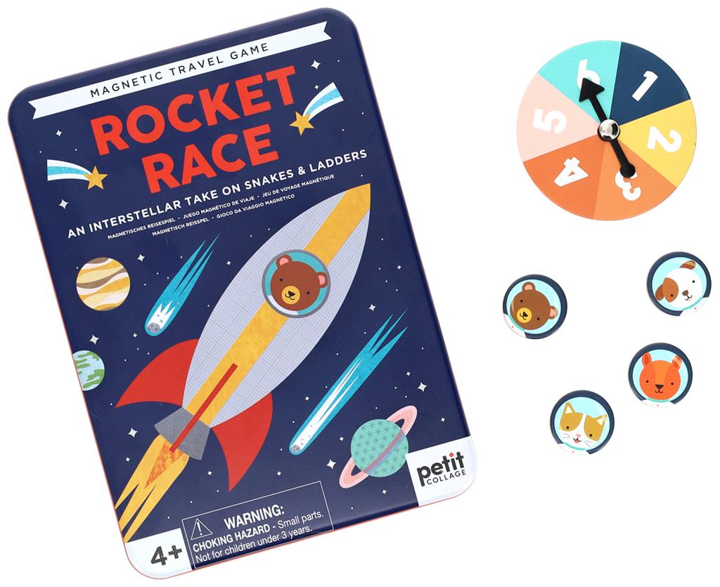 Magnetic Travel Game - Rocket Race