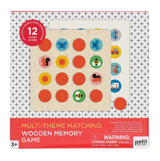 Multi-theme Wooden Memory Game