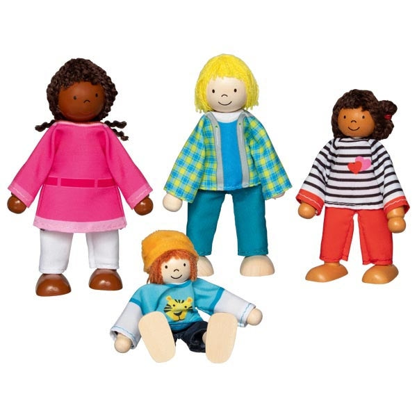 Flexible Puppets Intercultural family