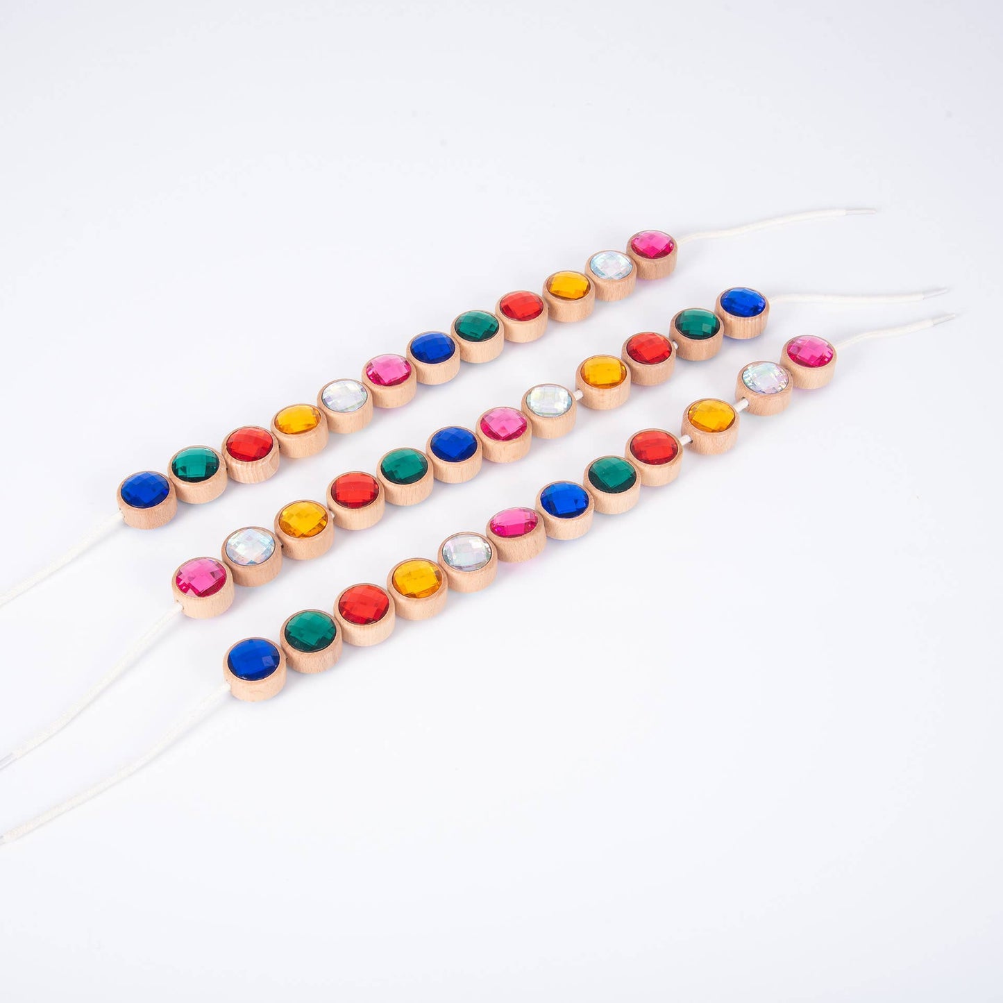 Tickit Wooden Lacing Jewels