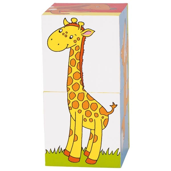 Cube puzzle - animals