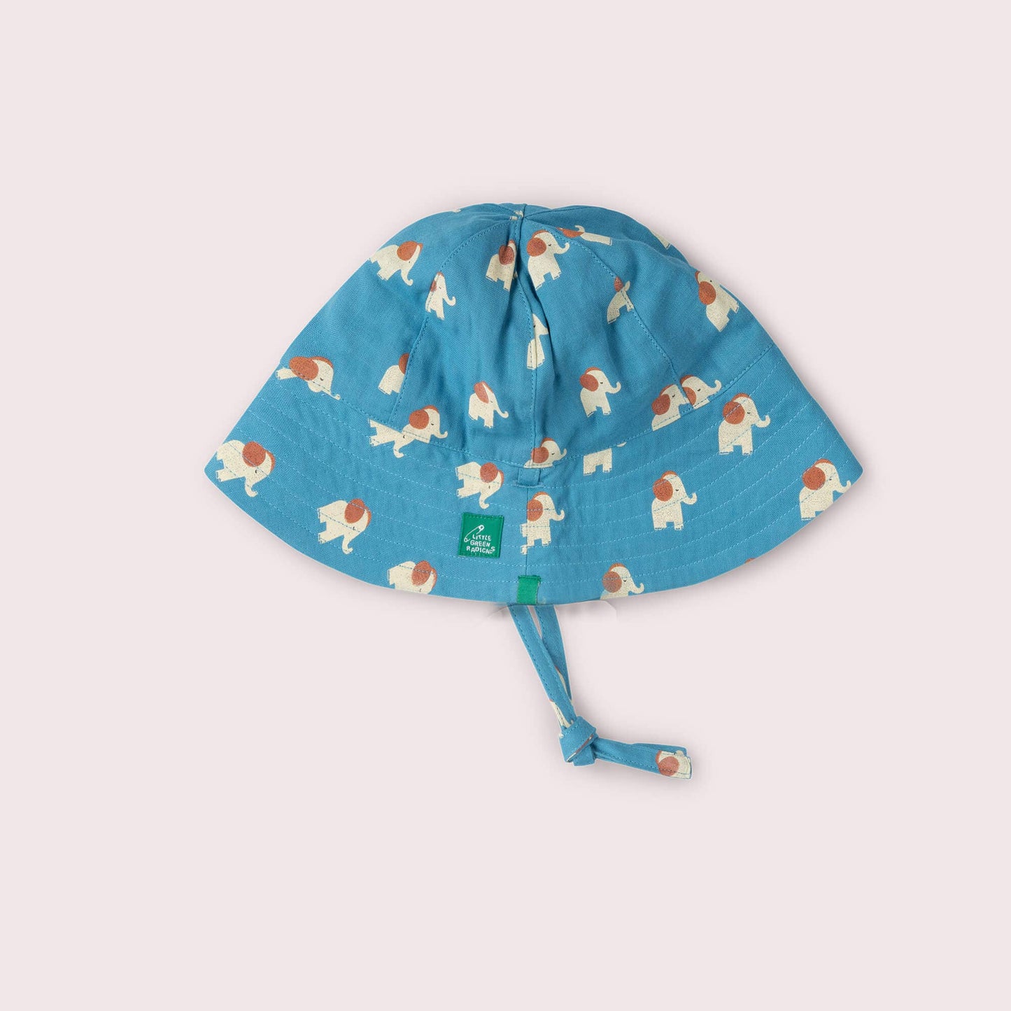 Chapeau de soleil réversible Blue Elephants