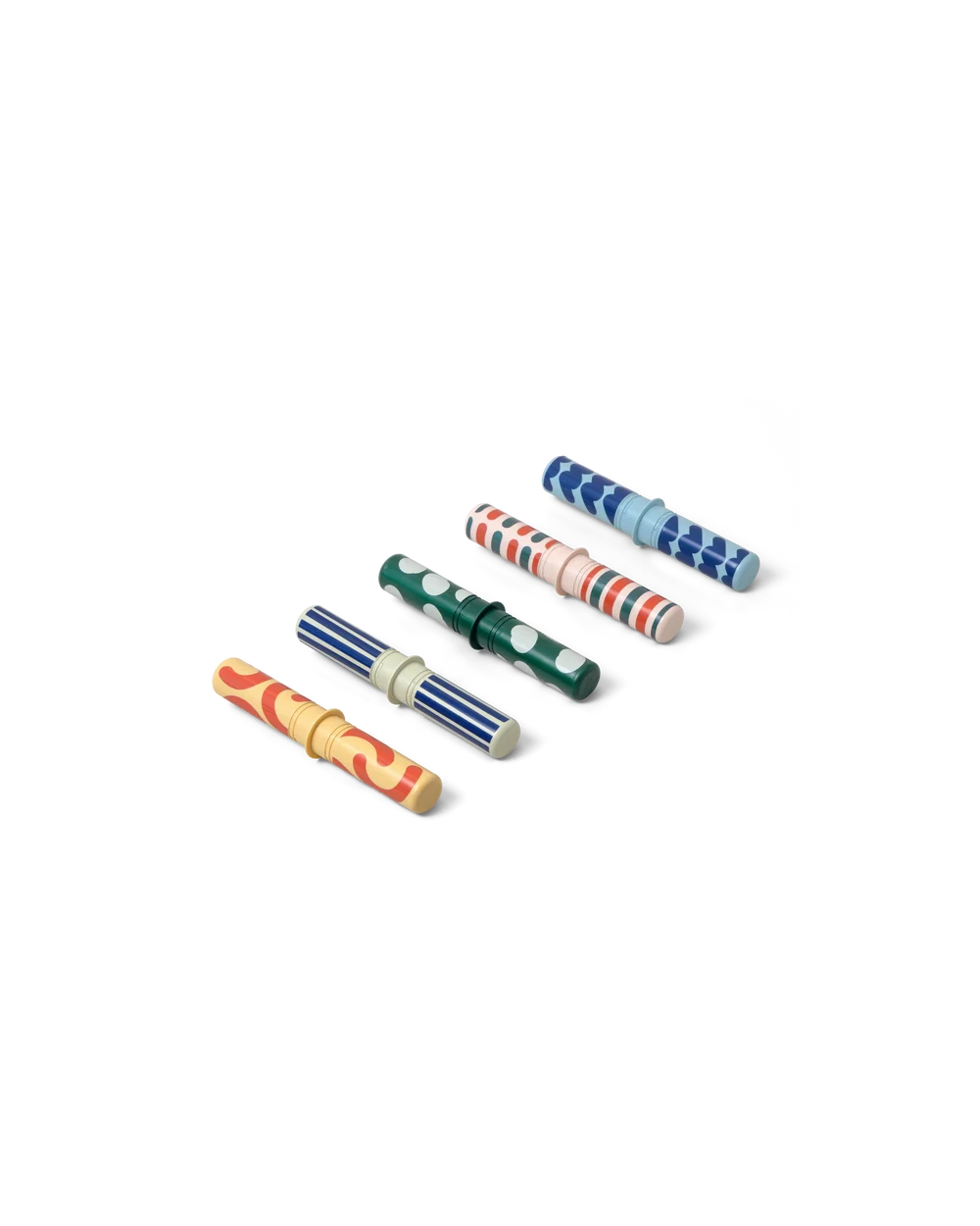 5x Rattle Pegs